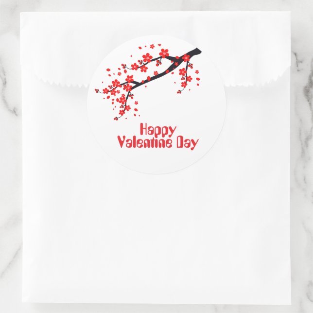 Adesivo Feliz Dia dos Namorados (Bolsa)