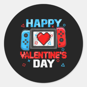 Adesivo Feliz Dia dos Namorados Controlador de videogame H