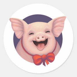 Adesivo Feliz Dia dos Porcos!