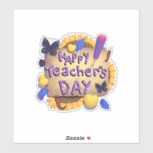 Adesivo Feliz Dia dos Professores