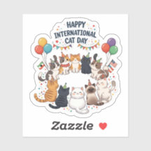 Feliz Dia Internacional do Gato - Celebração Bonit