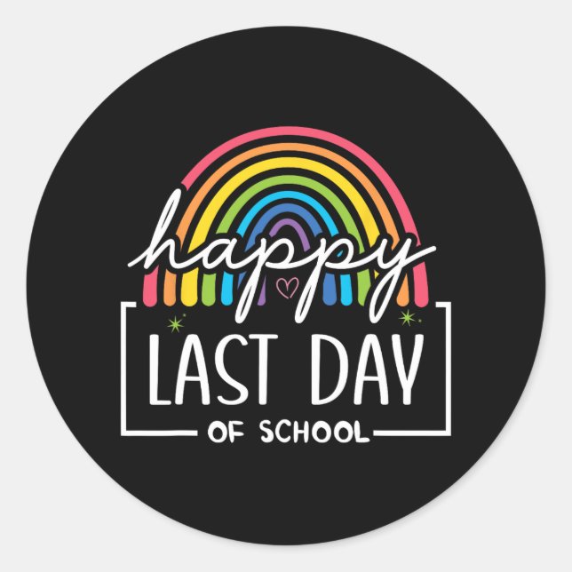 Adesivo Feliz Dia Passado Da Graduação De Professores (Frente)