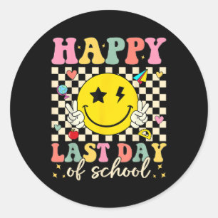 Adesivo Feliz Dia Passado De Professora Que Sorri De Groov