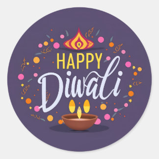 Adesivo feliz diwali