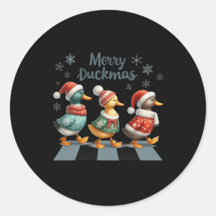 Adesivo Feliz Duckmas Engraçado Pato sossegado sobe as luz