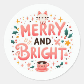 Adesivo Feliz e Brilho, Vinhetas de Natal