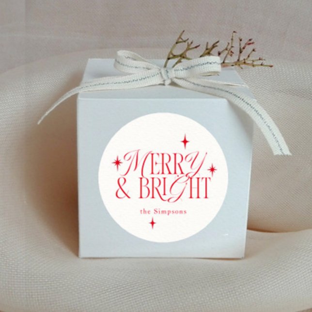 Adesivo Feliz e estrelas brilhantes simples (Criador carregado)