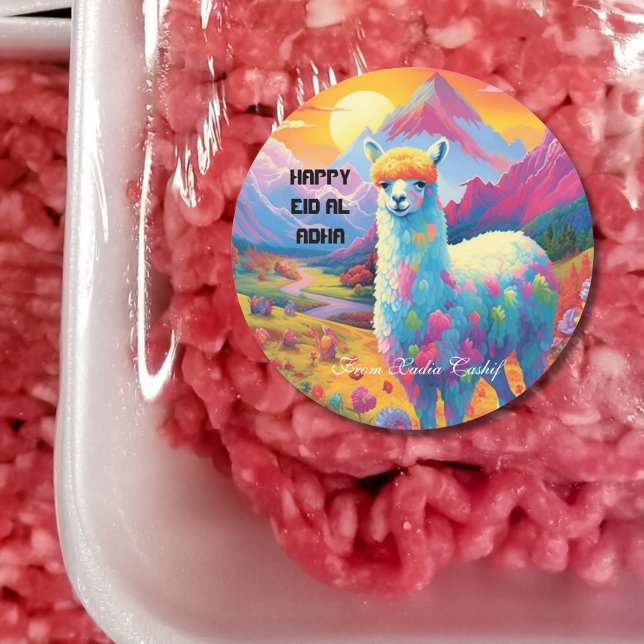 Adesivo Feliz Eid al Adha Sticker Personalizado (Criador carregado)