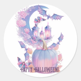 Adesivo Feliz Espírito de Halloween