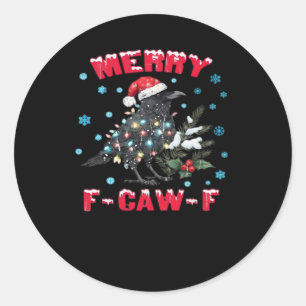 Adesivo Feliz F-Caw-F Divertido & Design Vintage