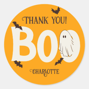 Adesivo Feliz Fantasma Ghost Halloween Adolescente Anivers