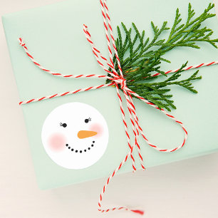 Adesivo Feliz Feriado da Neve de inverno