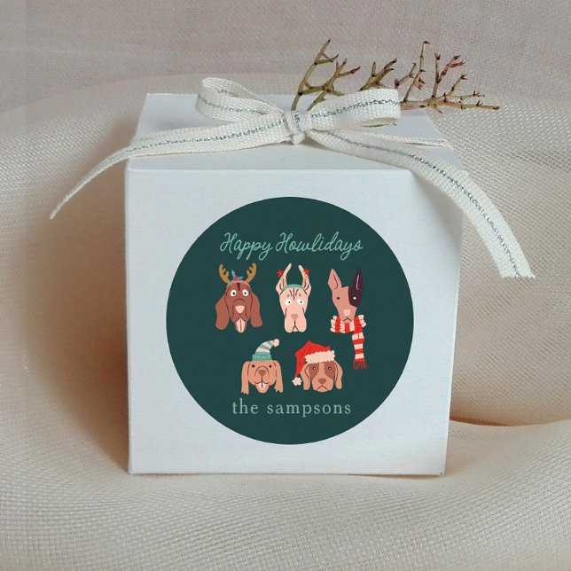 Adesivo Feliz Feriado dos Cães (Criador carregado)