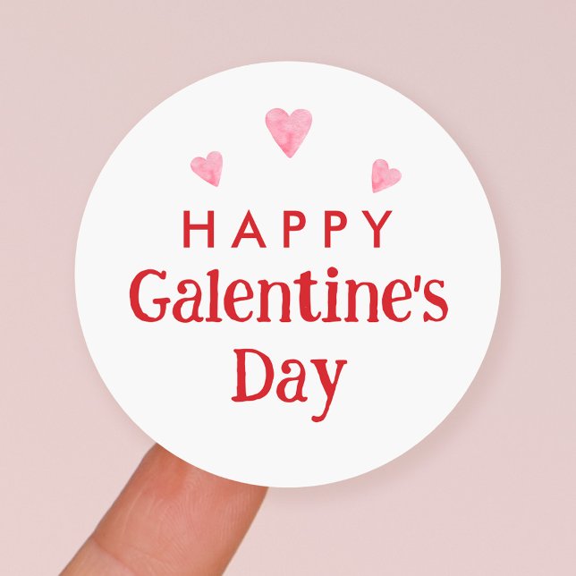 Adesivo Feliz Festa de Galentine (Criador carregado)