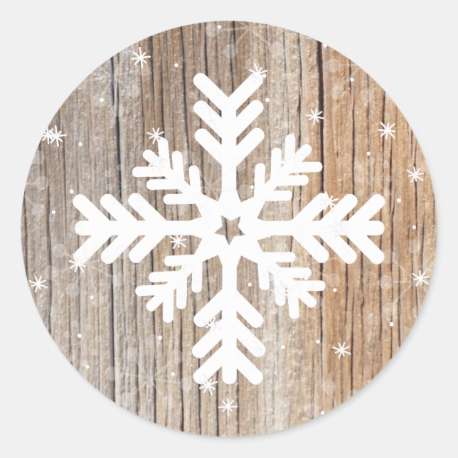 Adesivo Feliz Festivo Russo Fresco de Neve (Frente)