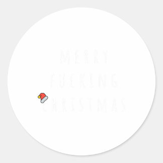 Adesivo Feliz Forte Natal Humoroso Homens Presentes