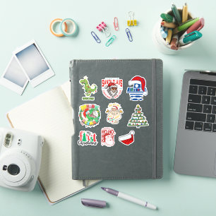 Adesivo 💚 Feliz Grinchmas Camiseta Divertida de Natal