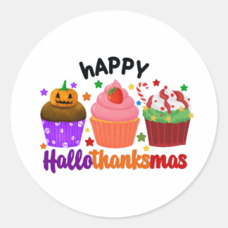 Adesivo feliz hallothanksmas