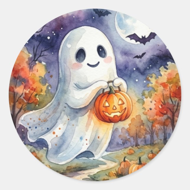 Adesivo Feliz Halloween (Frente)