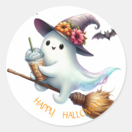 Adesivo Feliz Halloween Assustador