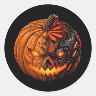 Adesivo Feliz Halloween de IA