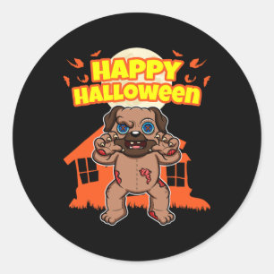 Adesivo Feliz Halloween Engraçado Cos do Festa da Véspera 