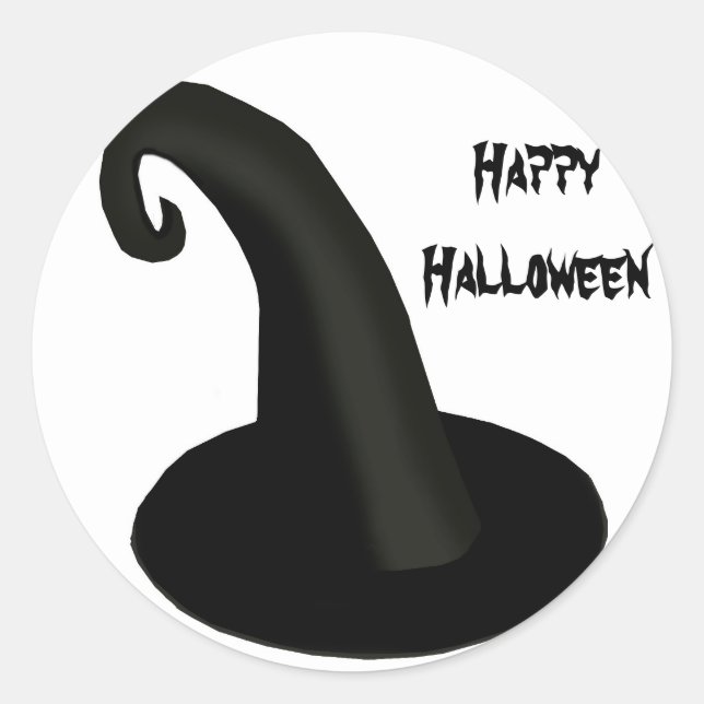 Adesivo Feliz Halloween Envelope Selos (Frente)