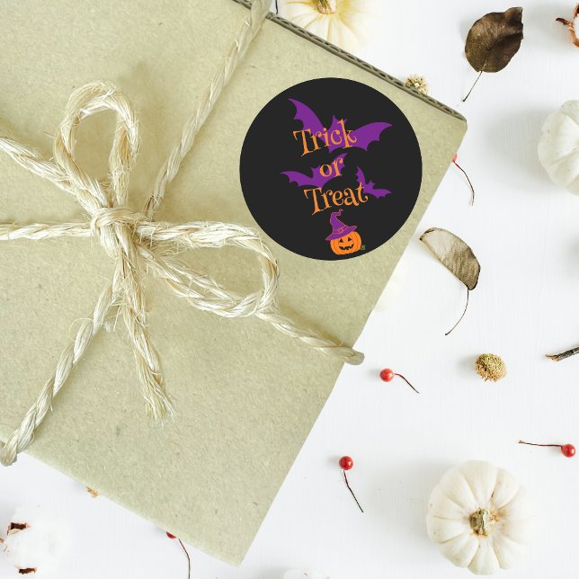 Adesivo Feliz Halloween Jack O Lanterna Black (Criador carregado)