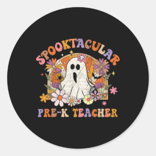Adesivo Feliz Halloween Matchin do Professor Pré-k Spookta
