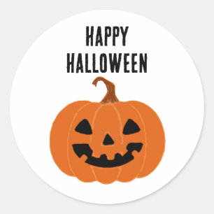 Adesivo Feliz Halloween Pumpkin Jackolanteras Stickers