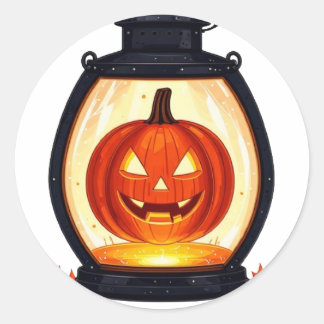 Adesivo Feliz Halloween Série 5 - Pumpkin Lanterker