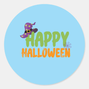 Adesivo feliz hallowen