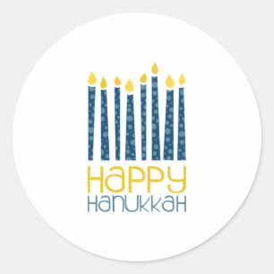 Adesivo Feliz Hanukkah
