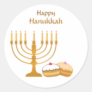 Adesivo Feliz Hanukkah