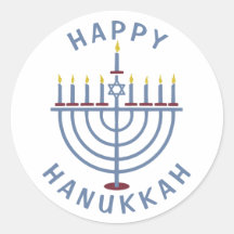 Feliz Hanukkah Menorah