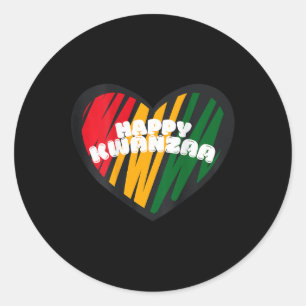 Adesivo Feliz Kwanzaa Kinara-sete Velas Princípios De K