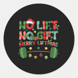Adesivo Feliz Liftmas Sem Elevação Sem Presença De Natal G