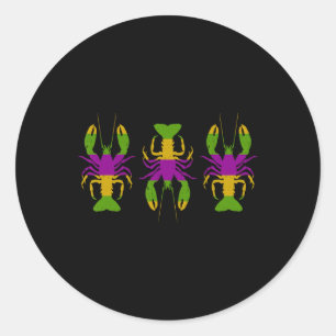 Adesivo Feliz Mardi Gras 2024 Crawfish Mardi Gras Matching