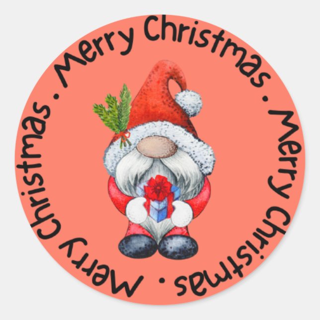 Adesivo Feliz Natal (Frente)