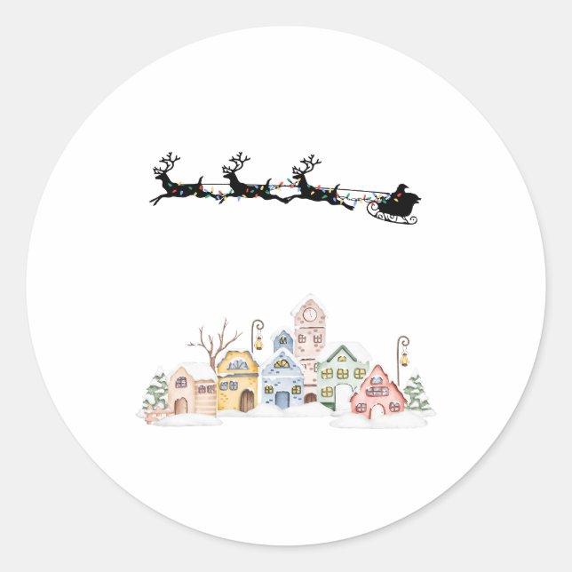 Adesivo Feliz Natal (Frente)