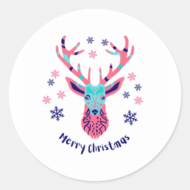 Adesivo feliz natal (Frente)
