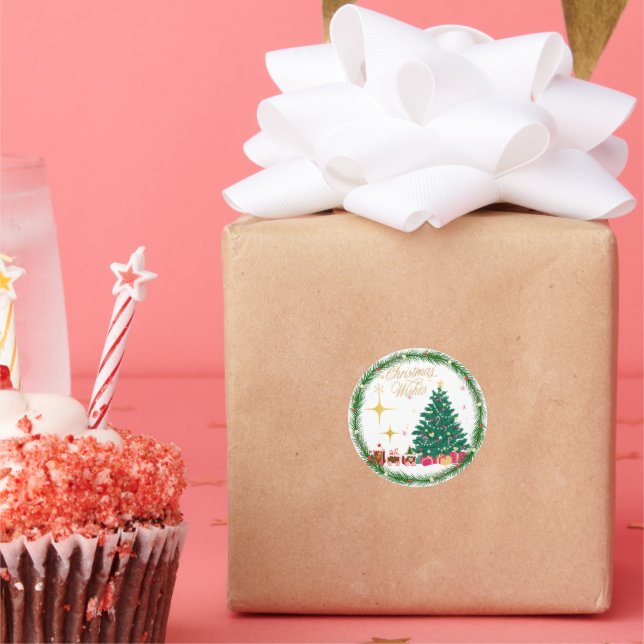 Adesivo Feliz Natal (Festa)