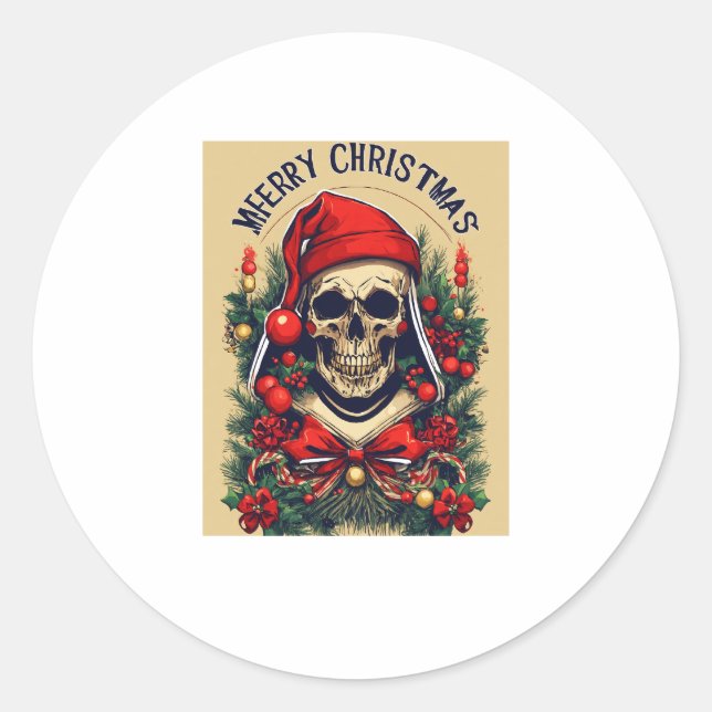 Adesivo feliz Natal (Frente)