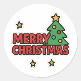 Adesivo Feliz Natal 