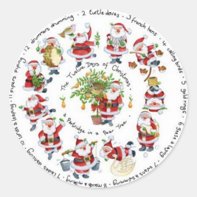 Adesivo Feliz Natal (Frente)