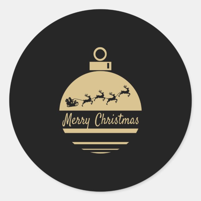Adesivo Feliz Natal (Frente)