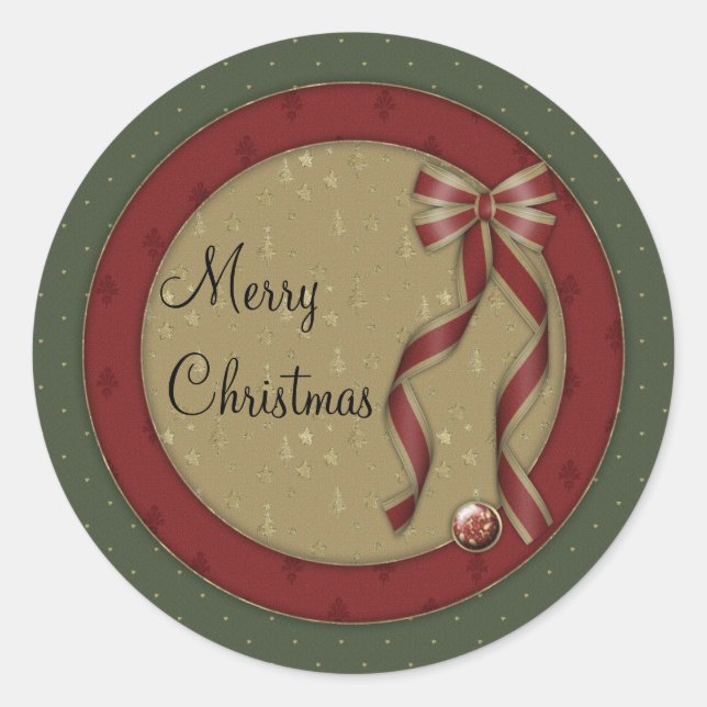 Adesivo Feliz Natal (Frente)