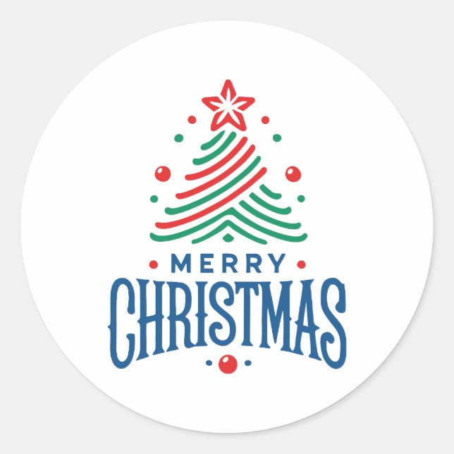 Adesivo Feliz Natal 1 (Frente)
