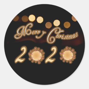 Adesivo Feliz Natal 2020 em tempos de Corona!