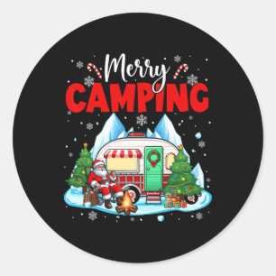 Adesivo Feliz Natal Acampamento Papai Noel Fora Esportes P
